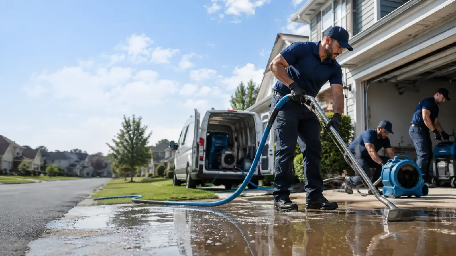 Flood Damage Restoration in Stroh, IN